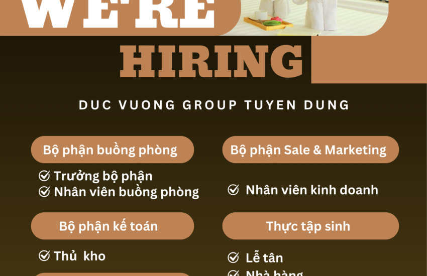 TUYỂN DỤNG